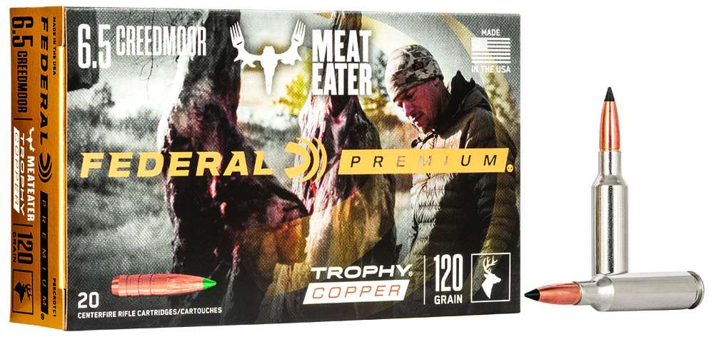 Federal Trophy Copper 6.5 Creedmoor / 120Gr