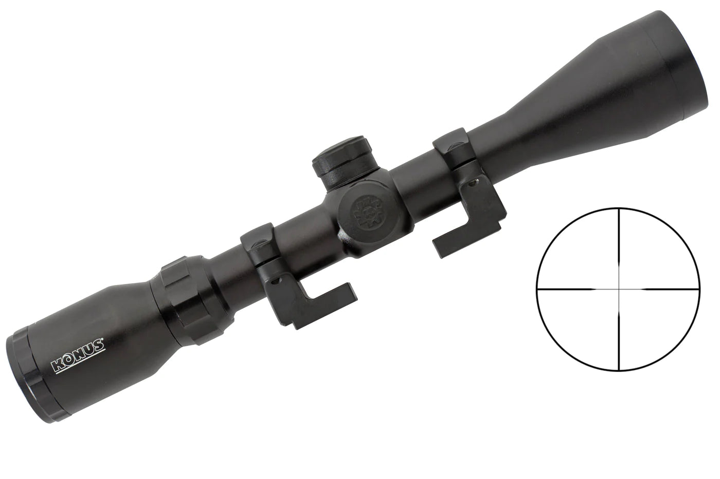 CVA Optima LR Konus Scope Package