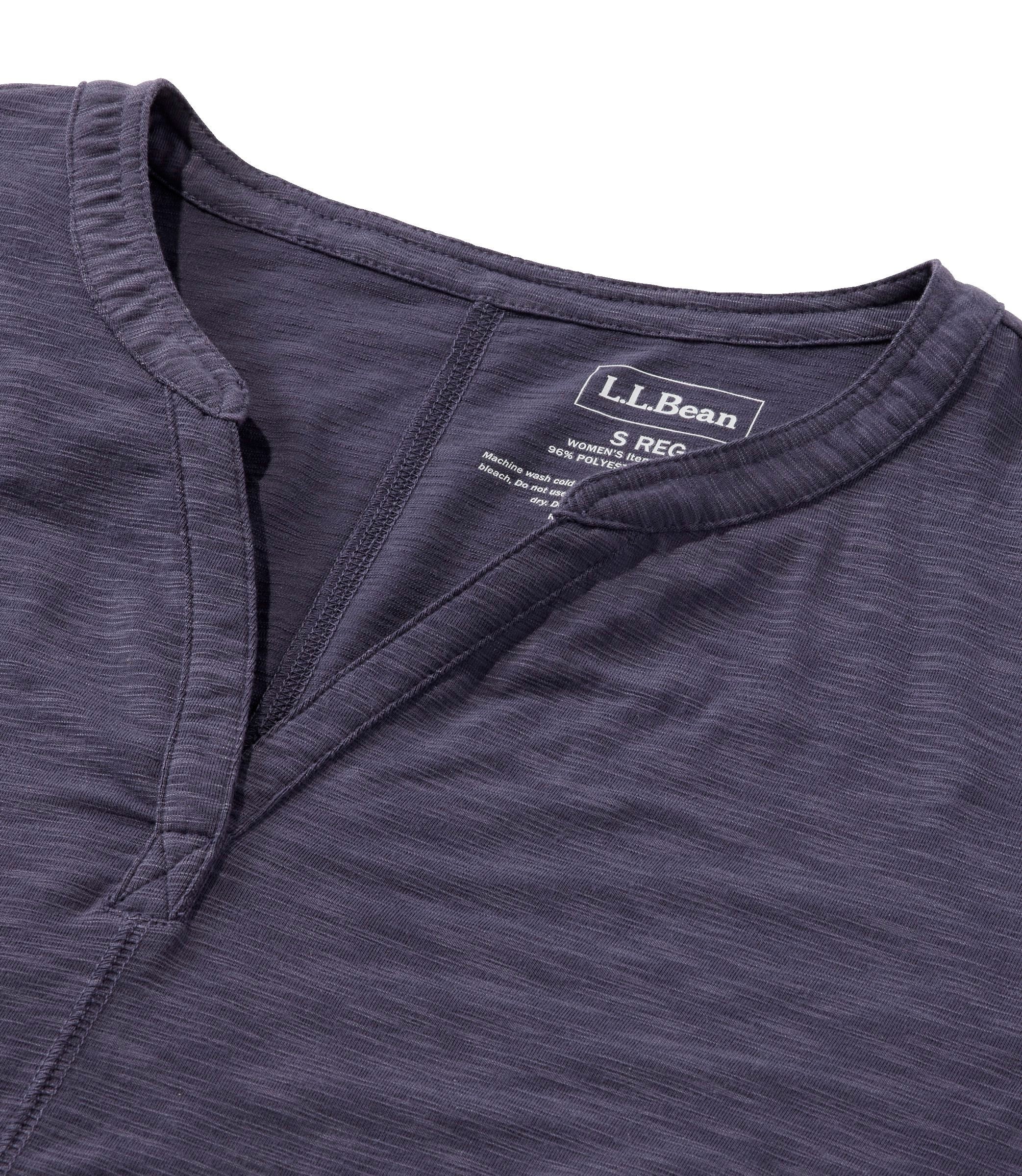 L.L.Bean Streamside Short-Sleeve Splitneck - Womens