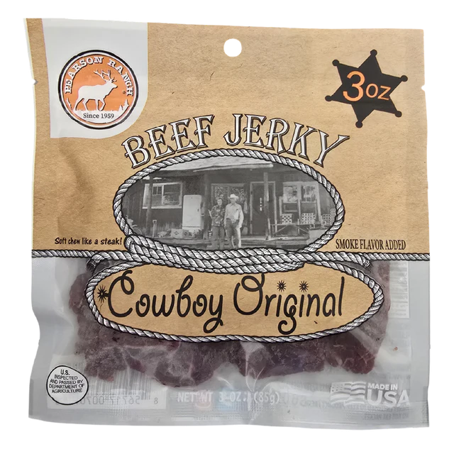 Pearson Ranch Jerky Cowboy Original Beef Jerky