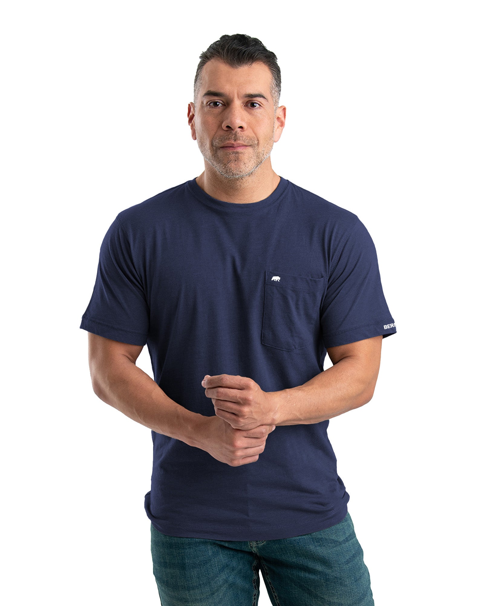 Berne Performance Short Sleeve Pocket Tee - Mens