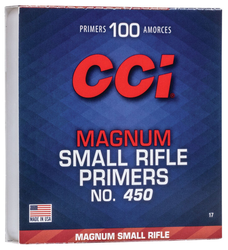 CCI #450 Small Magnum Rifle Primer