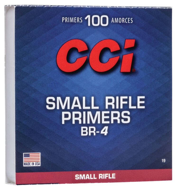 CCI Bench Rest (BR-4) Small Rifle Primer