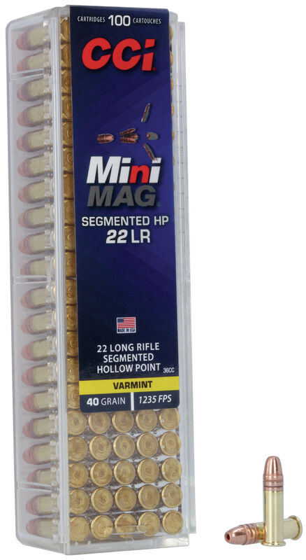 CCI 22LR Segmented Mini-Mag / 40Gr