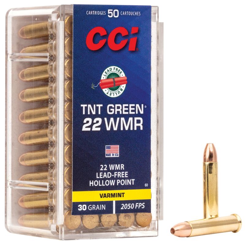 CCI TNT HP Green 22WMR / 30gr