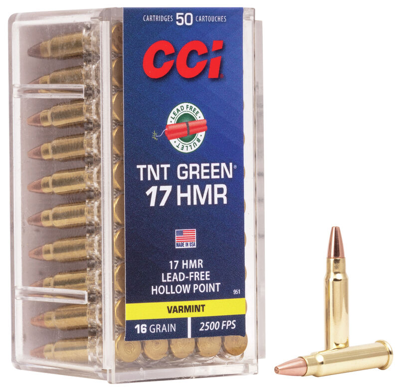 CCI 17Hmr TNT Green / 16Gr