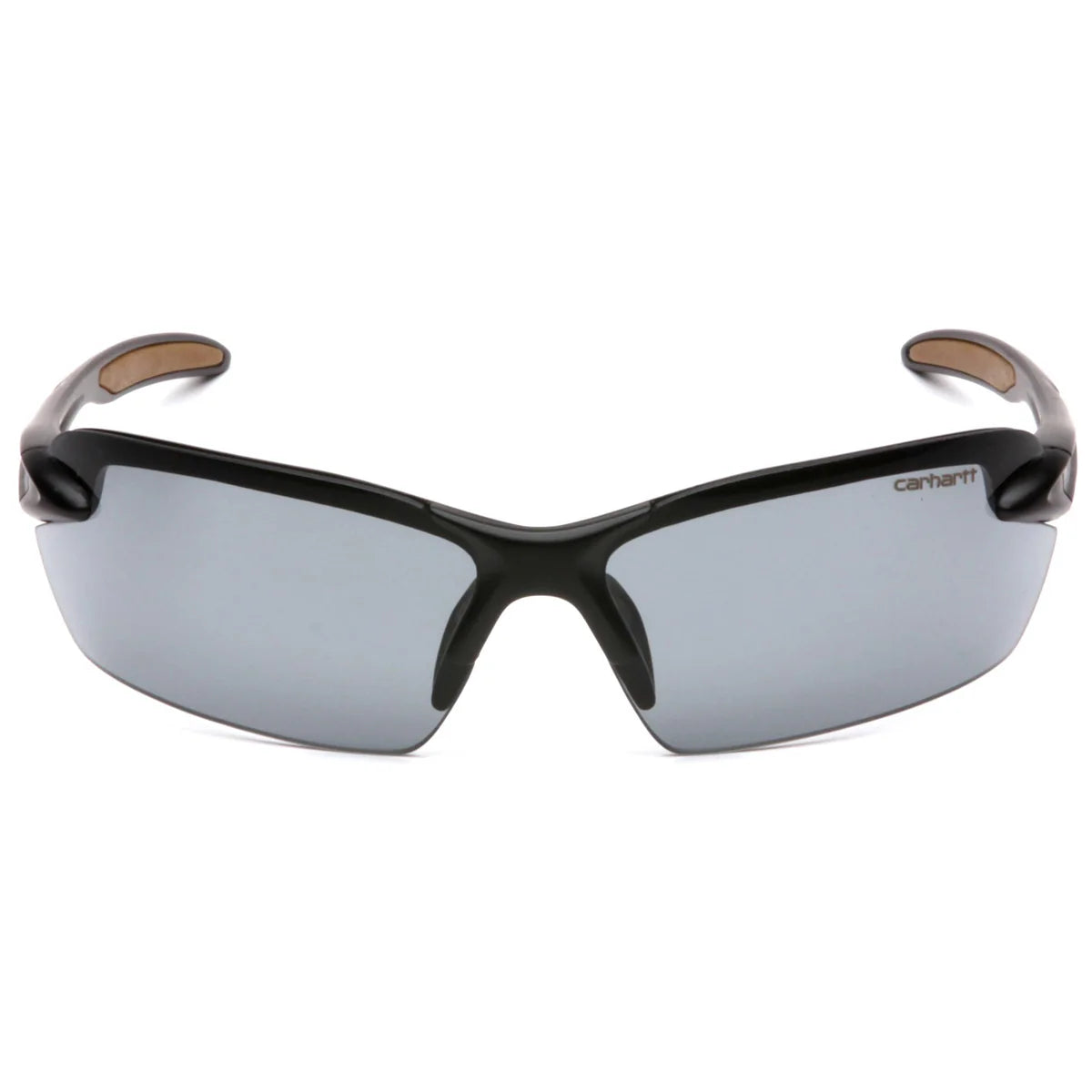 Carhartt Spokane Safety Glasses with Black Frame and Gray Lens