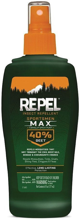 Repel Insect Repellent Sportsman Max Formula Spray Pump 40% DEET