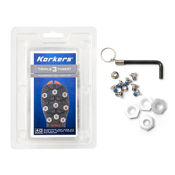 Korkers Triple Threat Hex Disc Pack