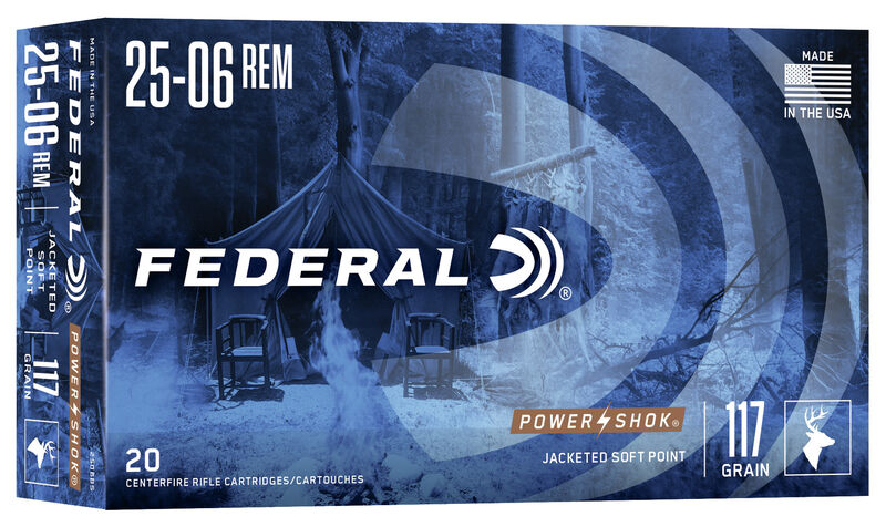 Federal Power-Shok 25-06Rem / 117gr