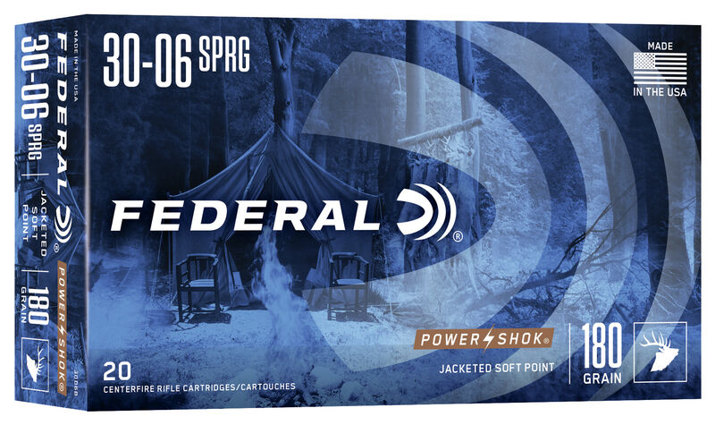 Federal Power-Shok .30-06 / 180Gr