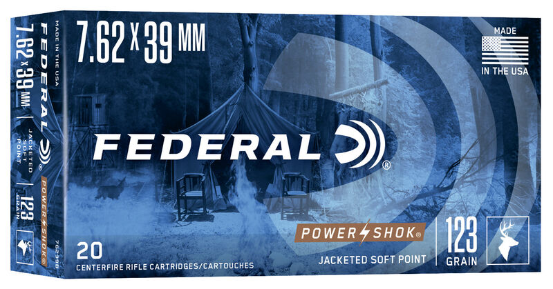 Federal Power-Shok 7.62x39 / 123Gr