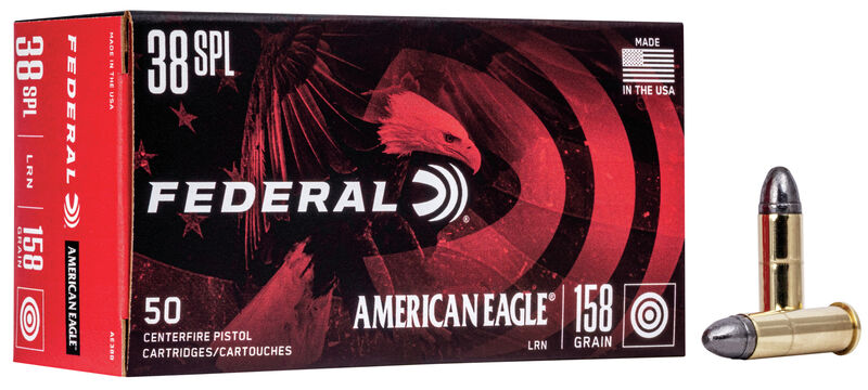 Federal American Eagle 38Spl / 158Gr