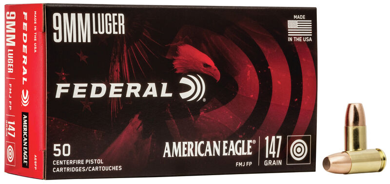 Federal American Eagle 9Mm / 147Gr