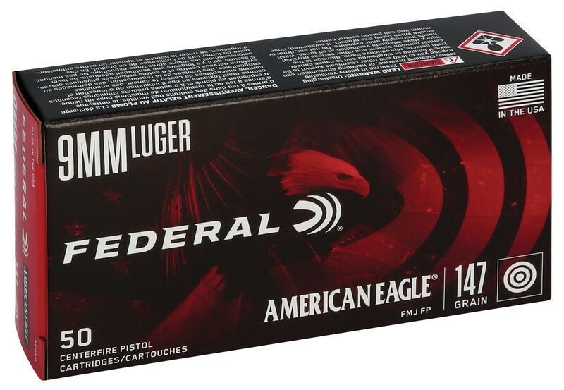 Federal American Eagle 9Mm / 147Gr