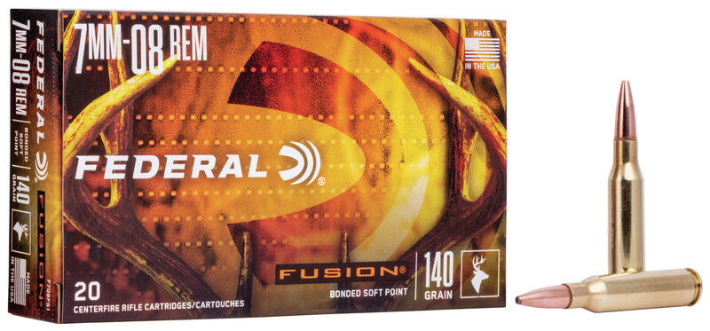 Federal Fusion 7Mm-08/140gr