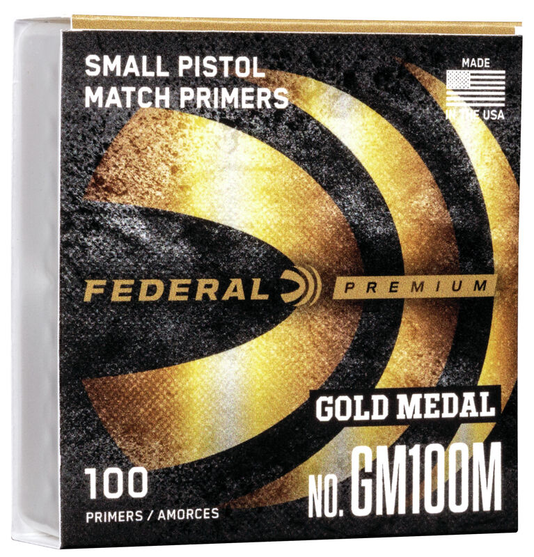 Federal Gold Metal Centerfire Small Pistol Primer