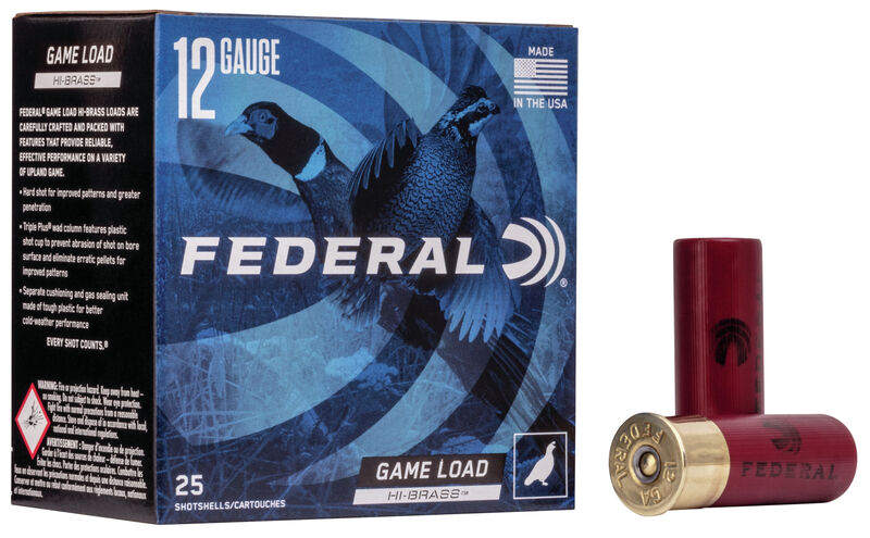 Federal Game Load Upland - 12GA - 2 3/4" - #4