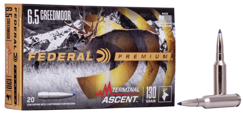 Federal Terminal Ascent 6.5 Creedmoor / 130Gr