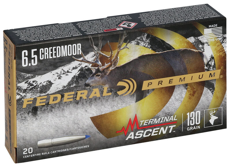 Federal Terminal Ascent 6.5 Creedmoor / 130Gr