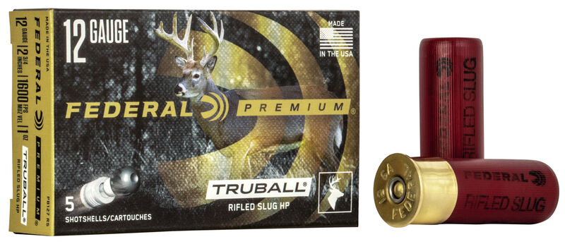 Federal TruBall Rifled Slug - 12GA - 2 3/4"