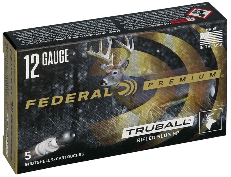 Federal TruBall Rifled Slug - 12GA - 2 3/4"