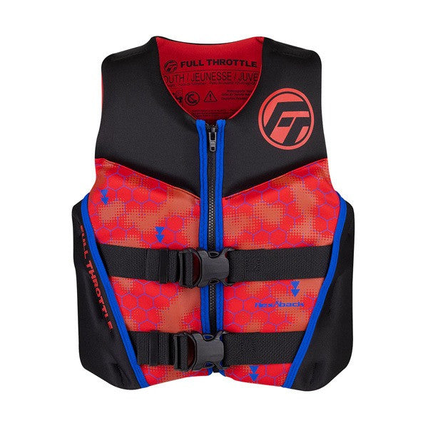 Youth Rapid-Dry Flex-Back Life Jacket