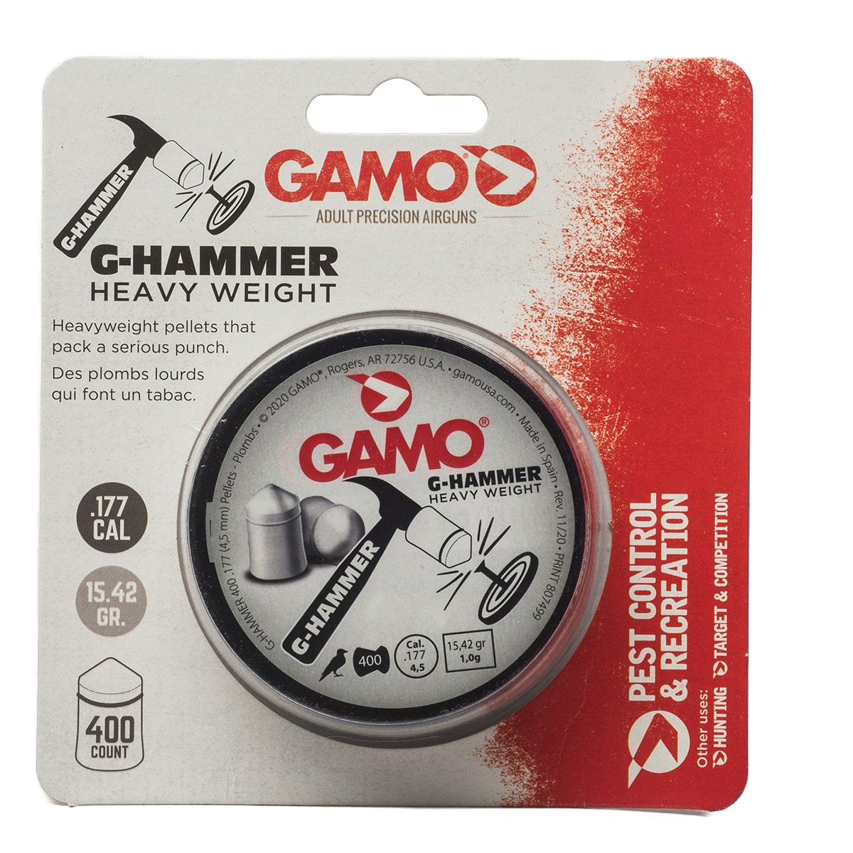 Game G-Hammer .177 Cal Pellet