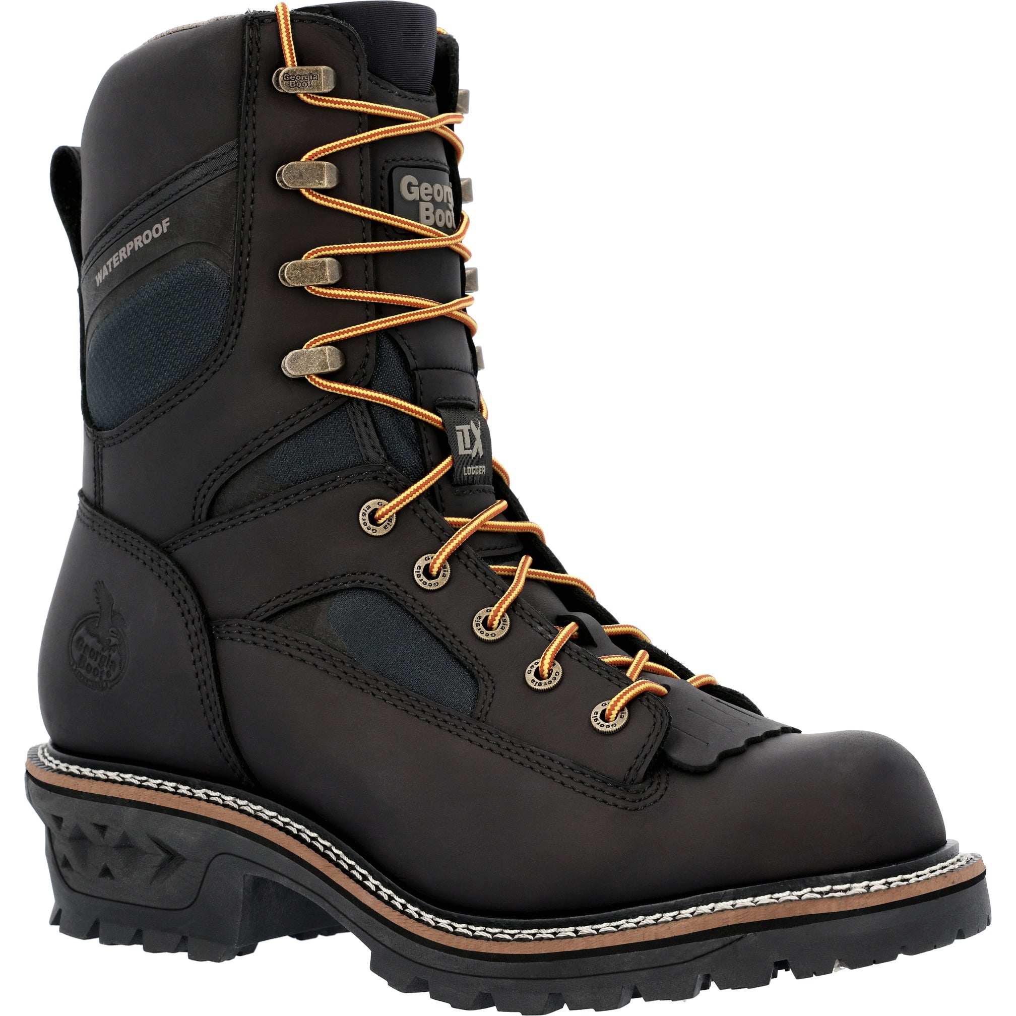 Georgia 9" LTX Logger Composite Toe Waterproof Wide - Mens