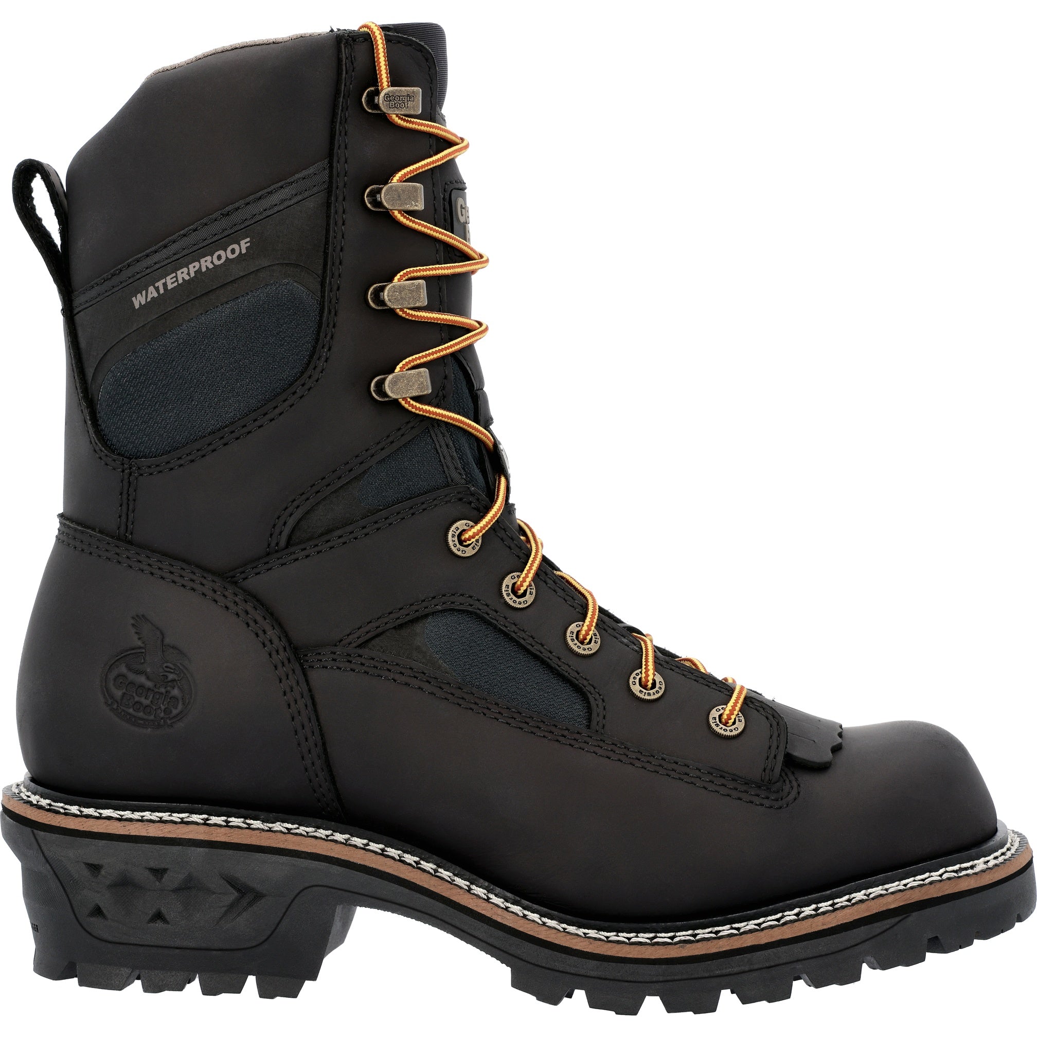 Georgia 9" LTX Logger Composite Toe Waterproof Wide - Mens