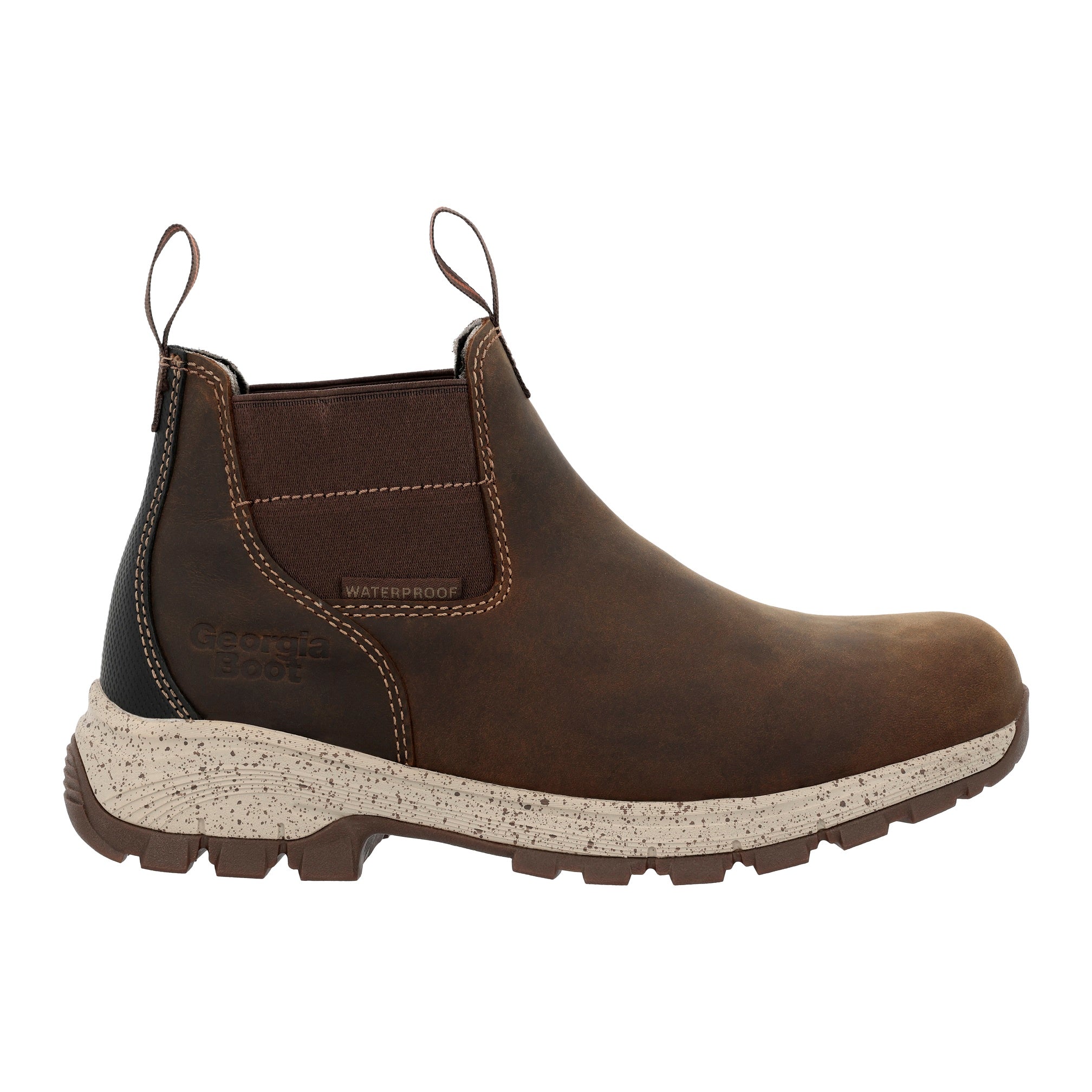 Georgia Eagle Trail Waterproof Alloy Toe Chelsea - Womens