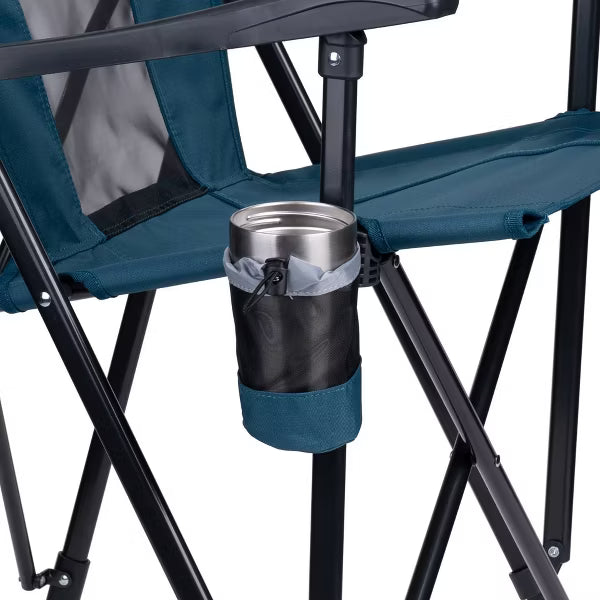 GCI Freestyle Rocker XL with Side Table Oversized Rocking Outdoor Portable Camping Chair