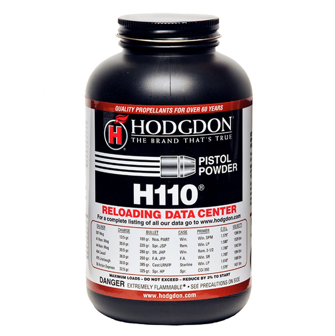 Hodgdon H110 Reloading Powder