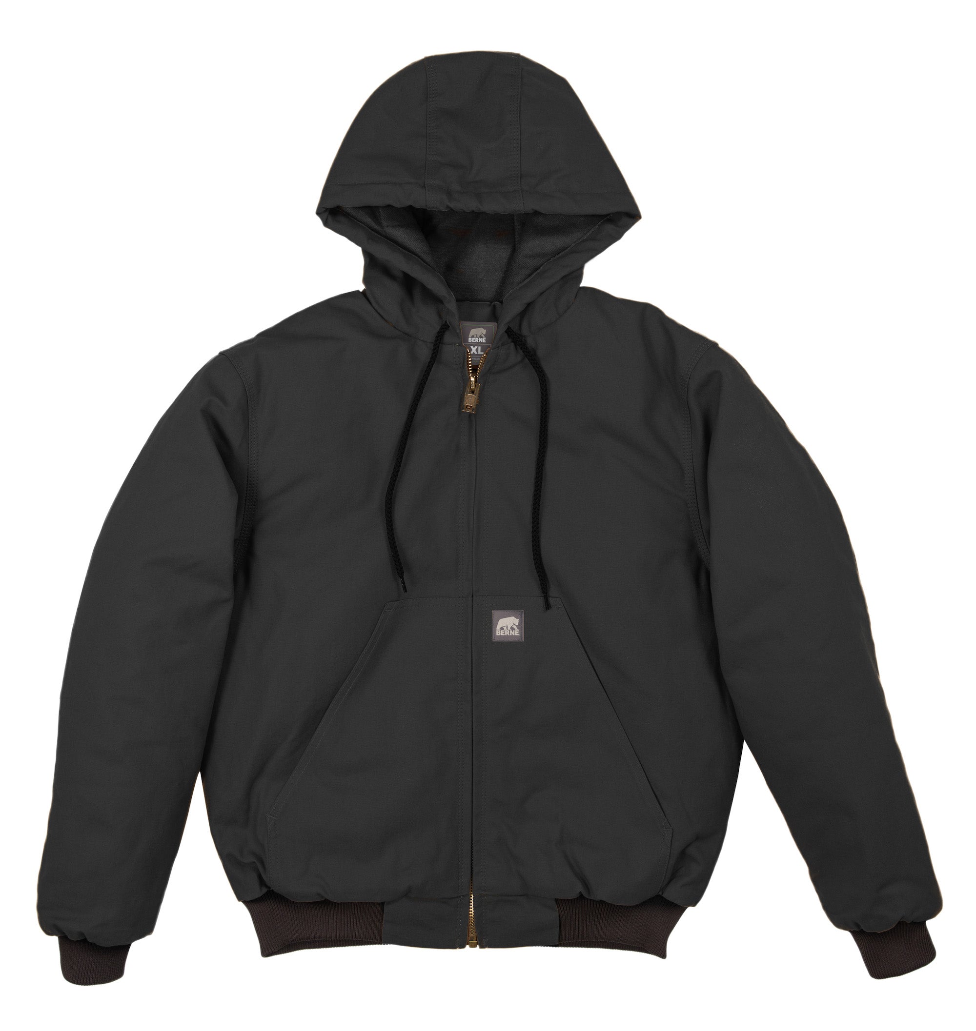 Berne Heritage Duck Hooded Active Jacket - Tall - Mens