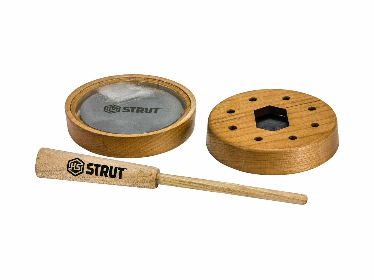 Hunters Specialties Strut Double Spur Double Pan Call