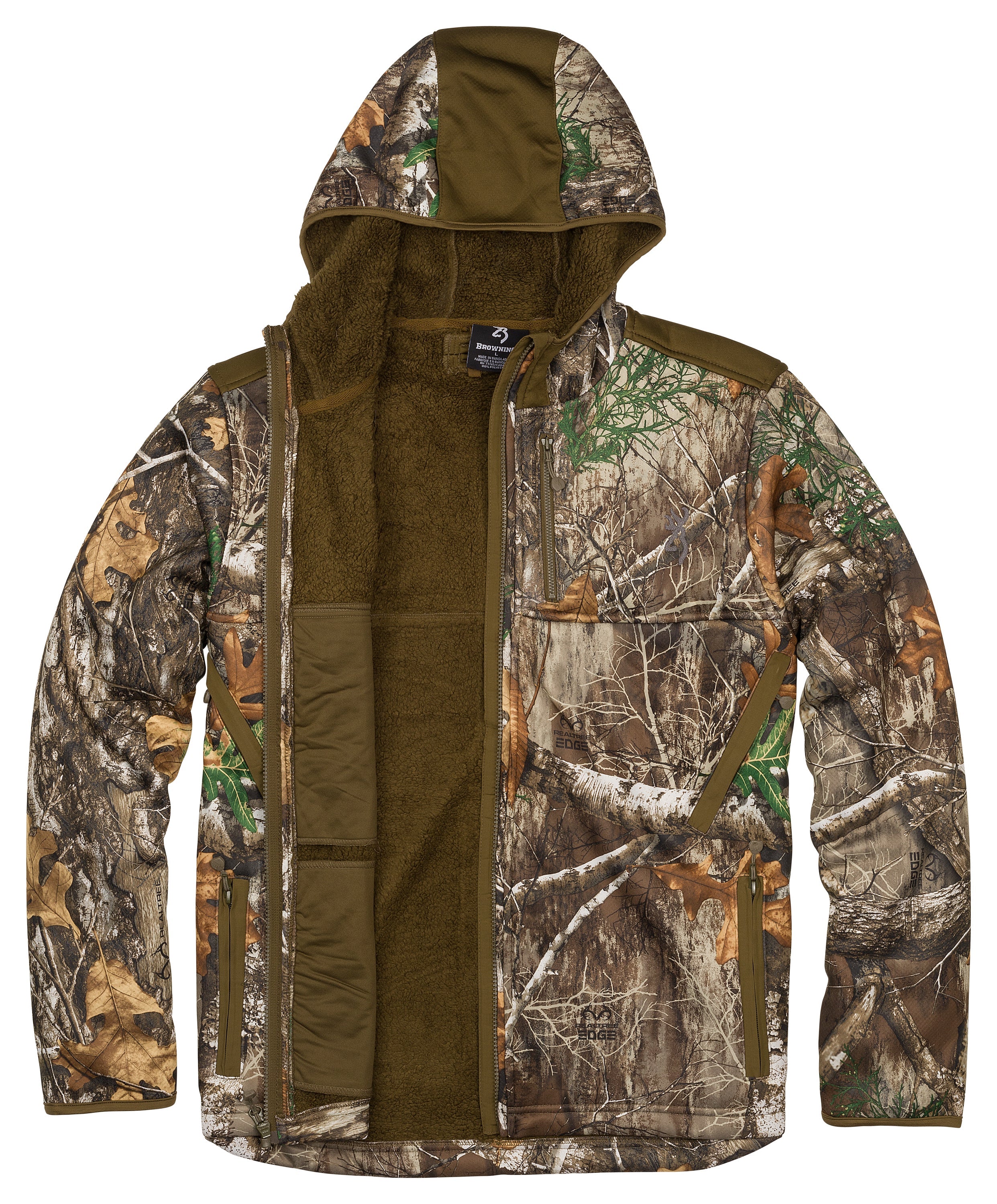 Browning High Pile Hooded Jacket - Mens