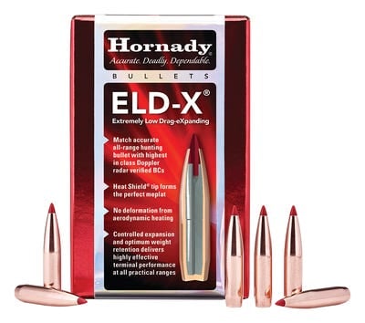 Hornady ELD- X 270Cal - .277 / 145Gr