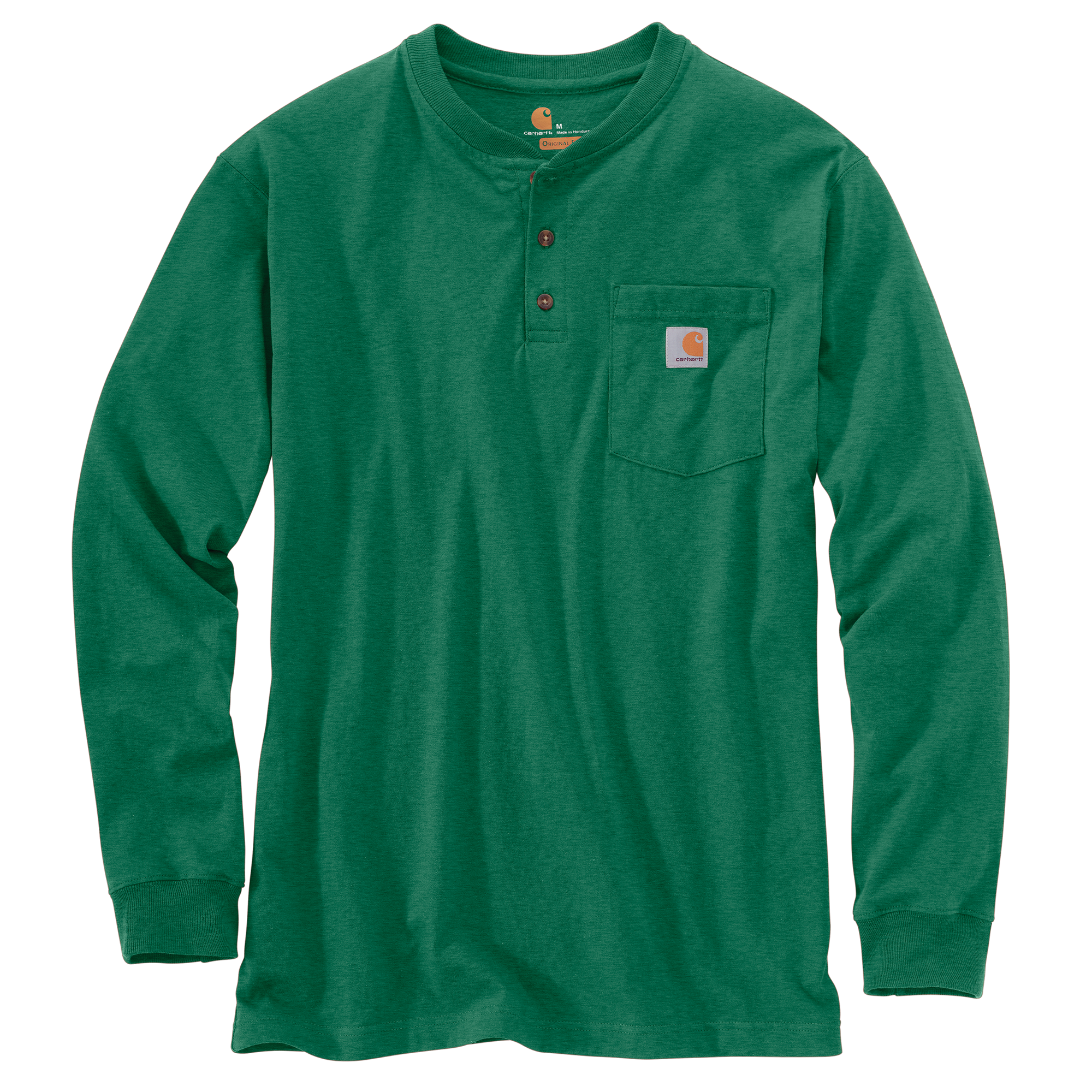 Carhartt Heavyweight Henley Pocket Long Sleeve - Tall - Mens