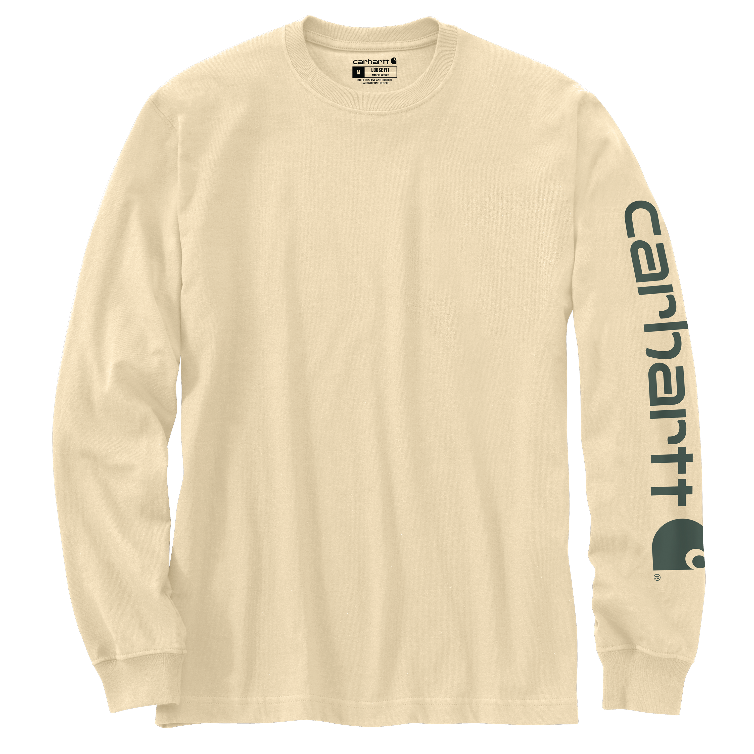 Carhartt Heavyweight Graphic Logo Long Sleeve - Mens