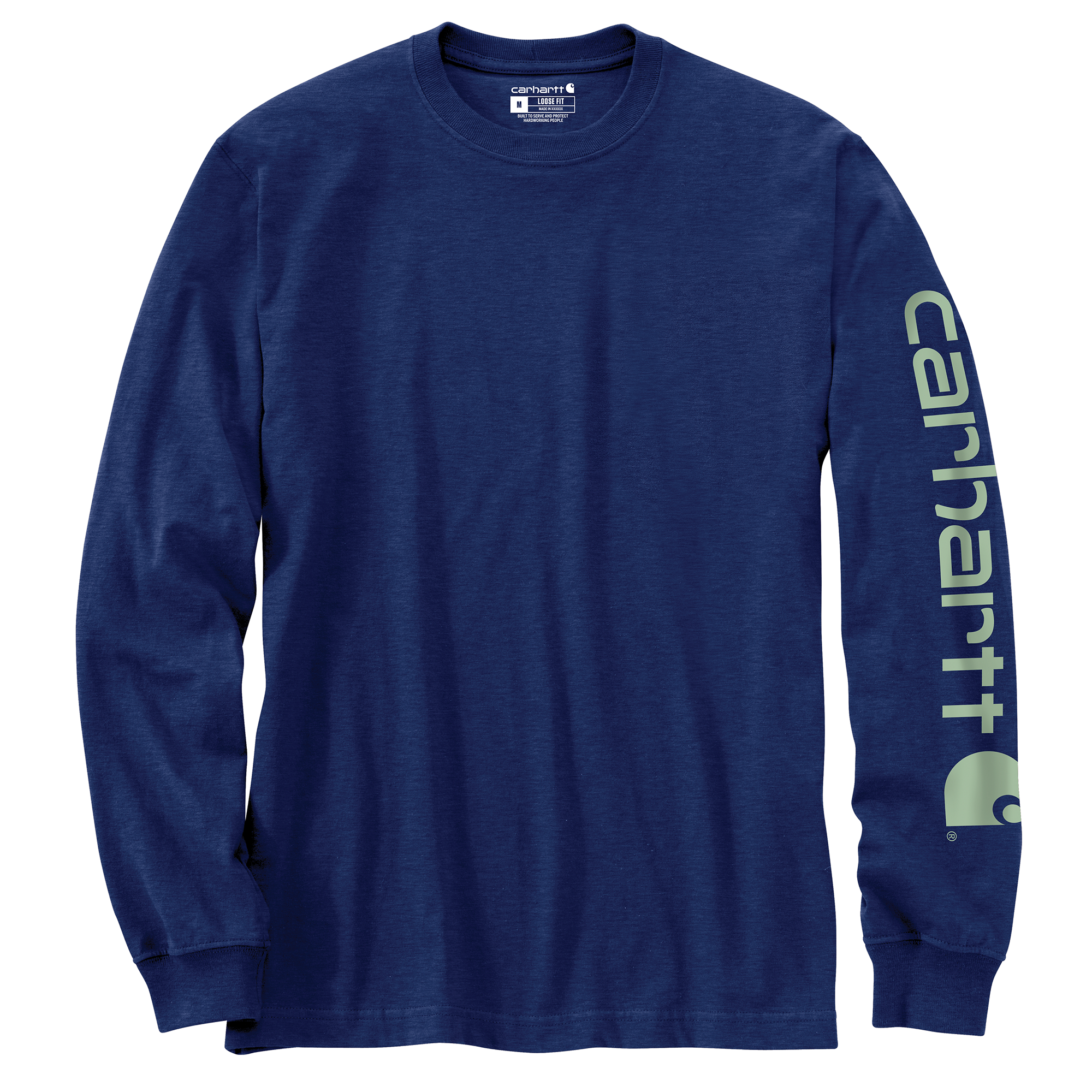 Carhartt Heavyweight Graphic Logo Long Sleeve - Mens