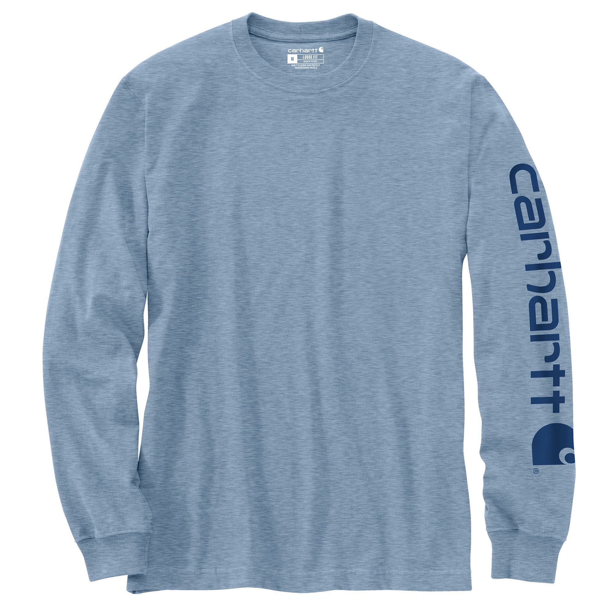 Carhartt Heavyweight Graphic Logo Long Sleeve - Mens