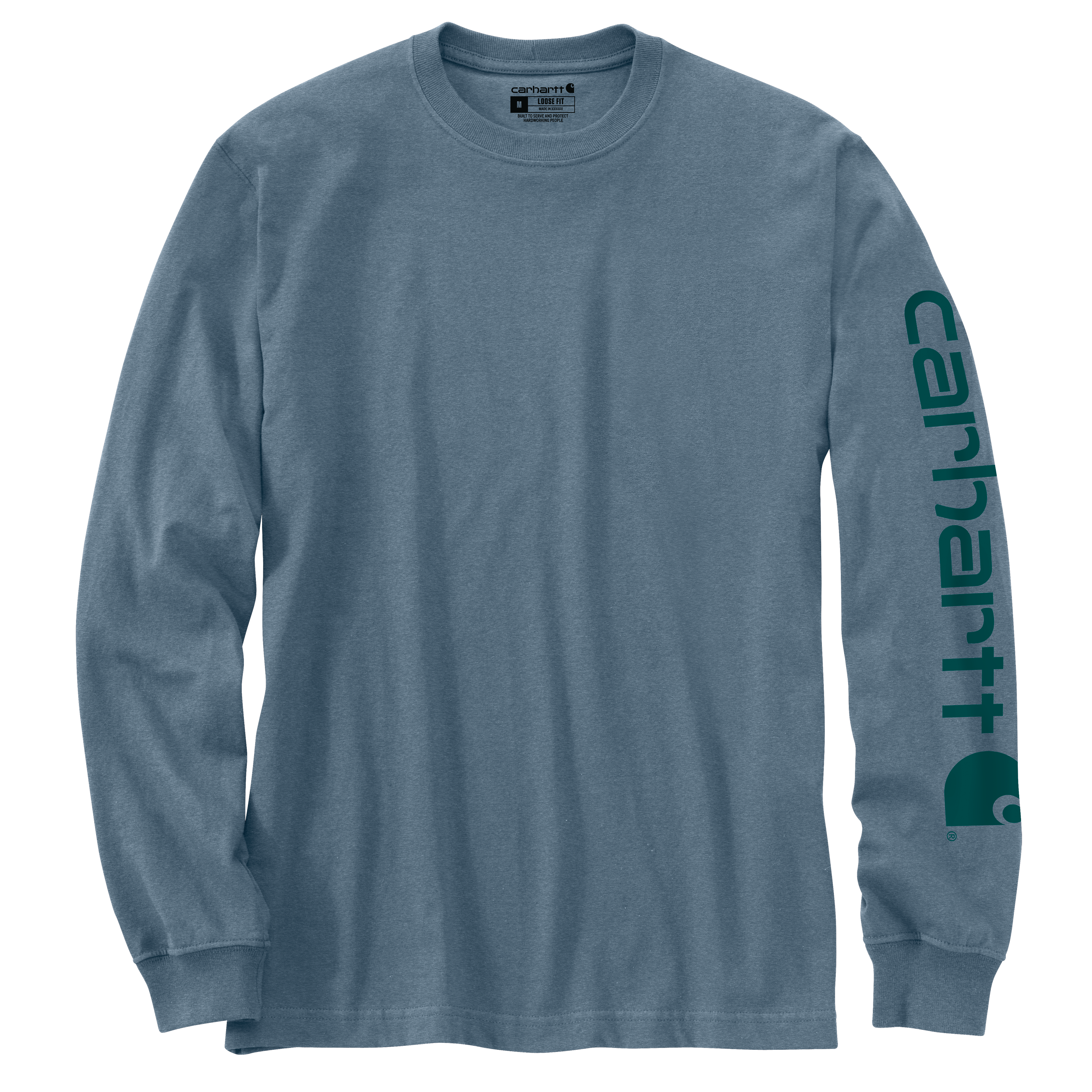 Carhartt Heavyweight Graphic Logo Long Sleeve - Mens