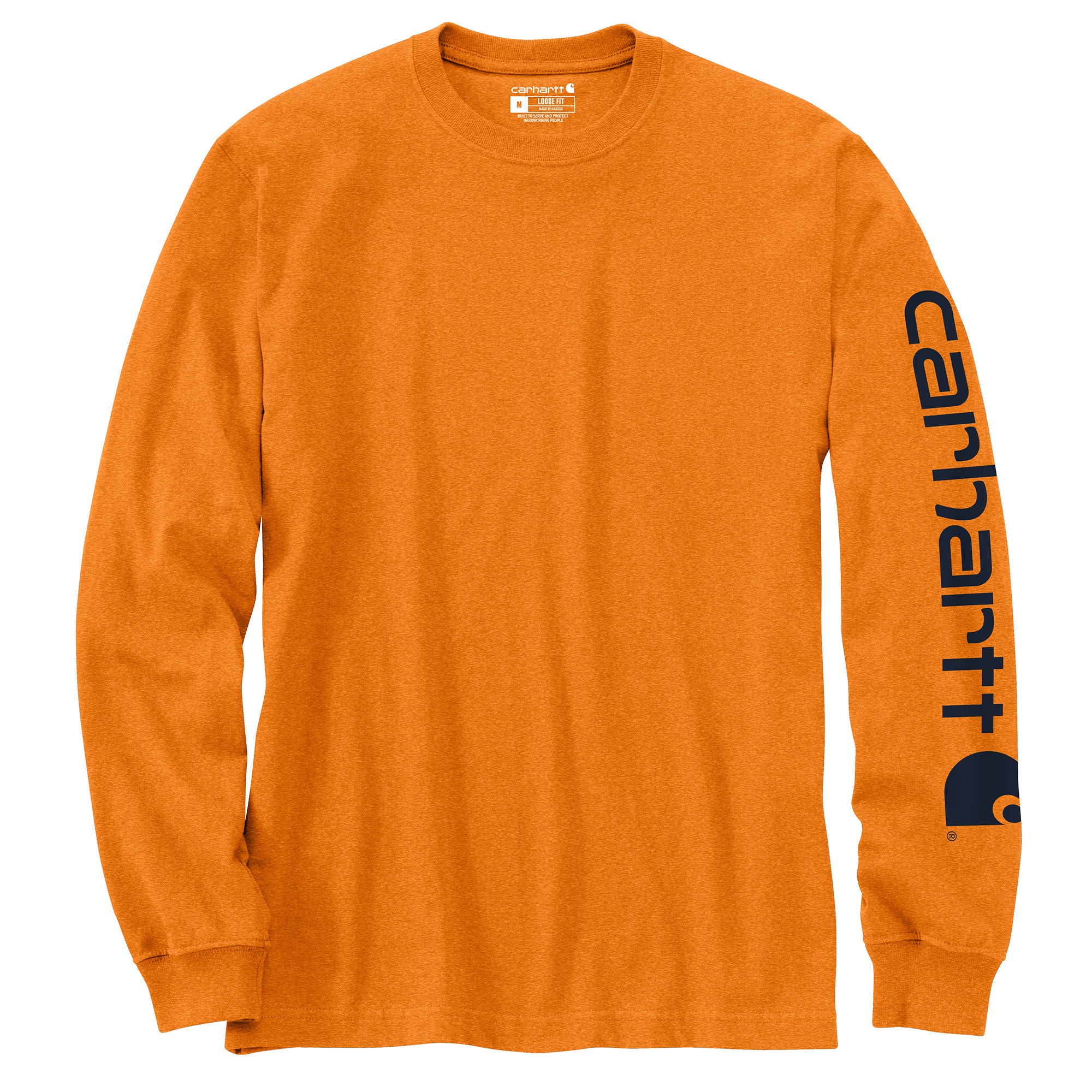 Carhartt Heavyweight Graphic Logo Long Sleeve - Tall - Mens