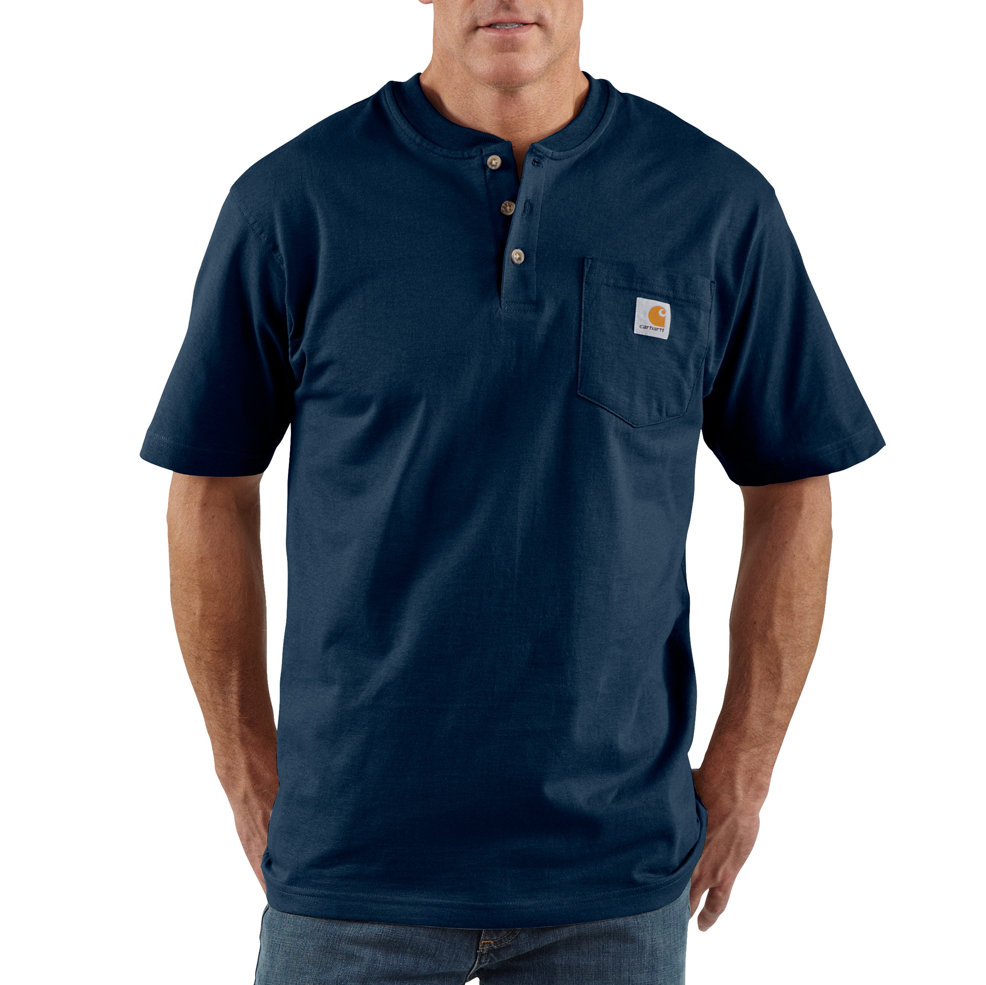 Carhartt Heavyweight Henley Pocket T-Shirt - Mens