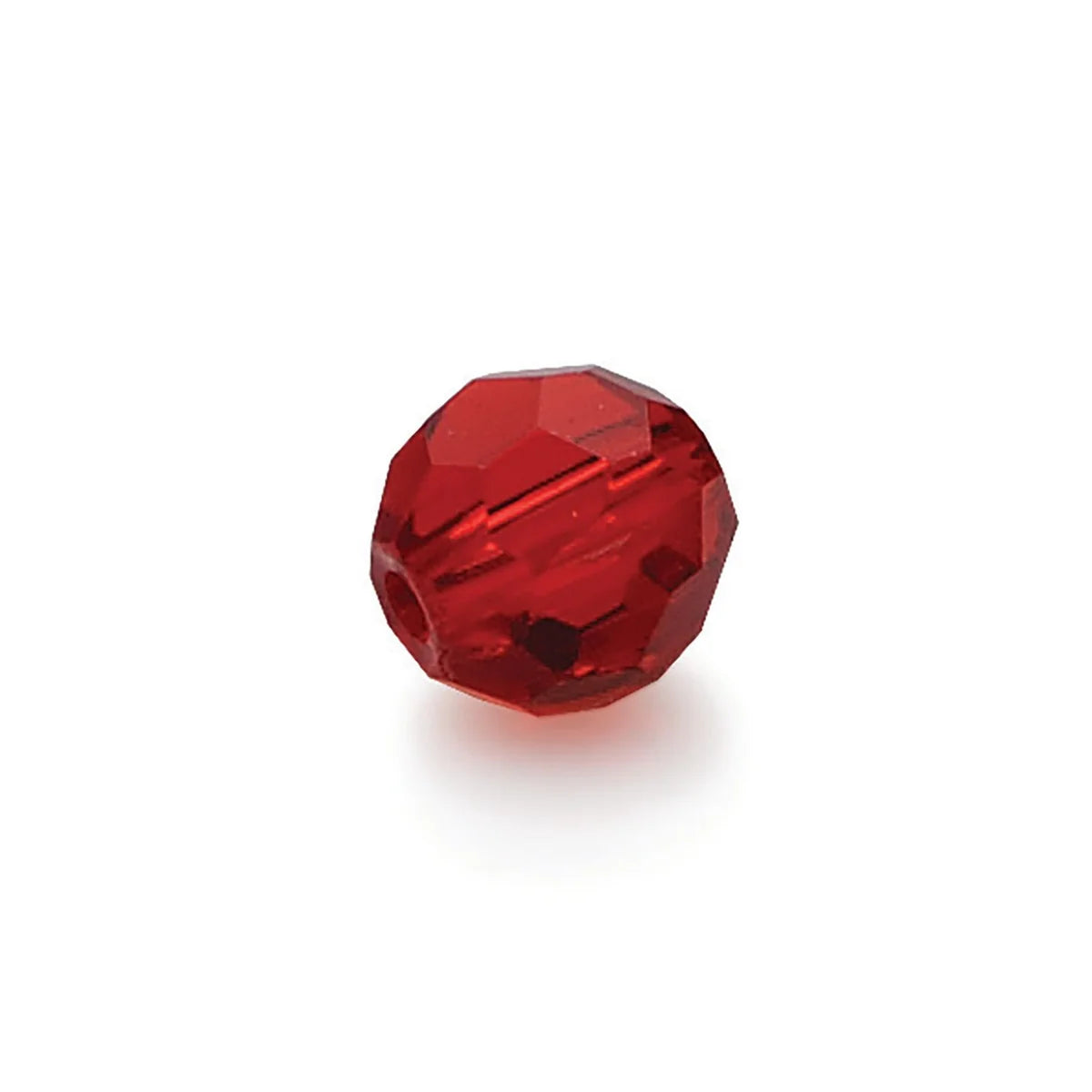 Eagle Claw Lazer Sharp Faceted Glass Beads, Clear