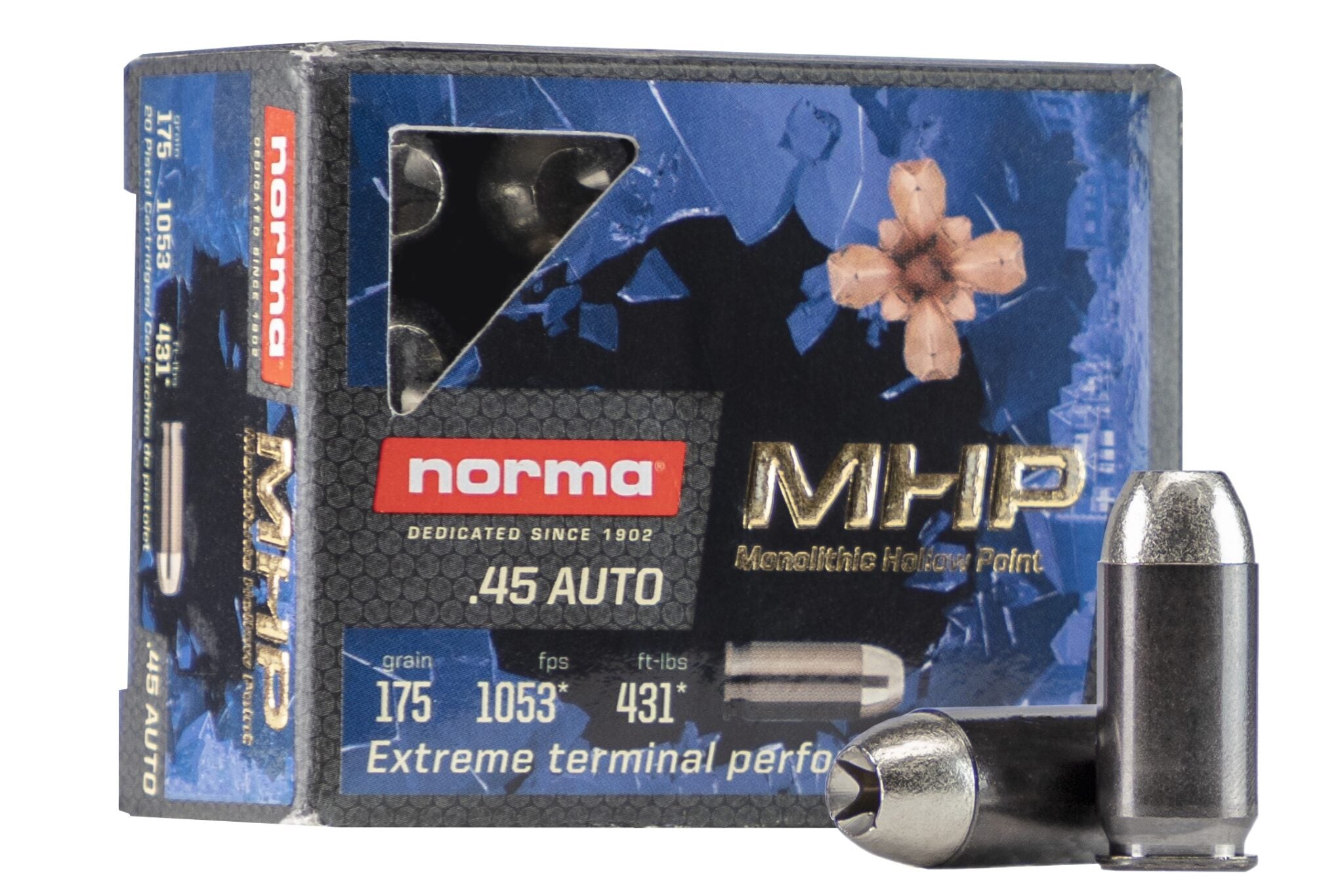 Norma MHP .45 Auto / 175Gr