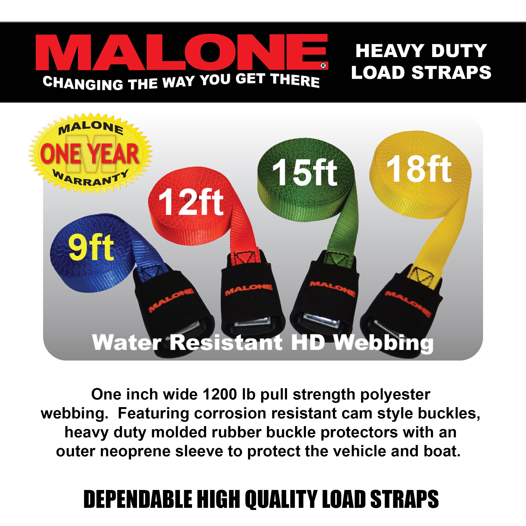 Malone 12’ Load Strap