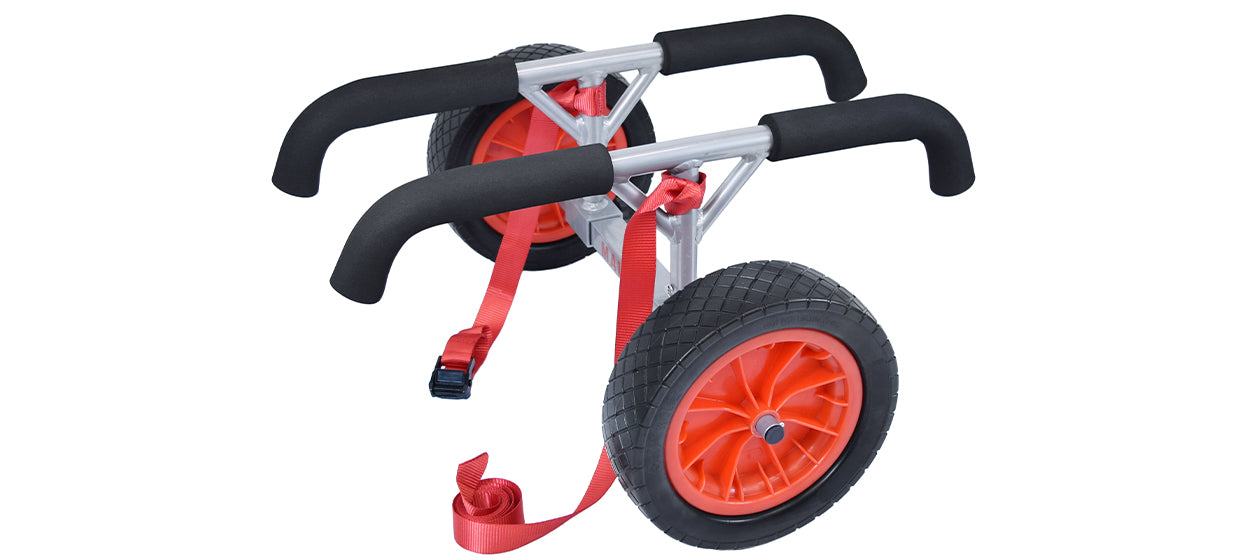 Malone Traverse HD Bunk Style Canoe/Kayak Cart- No-Flat Tires