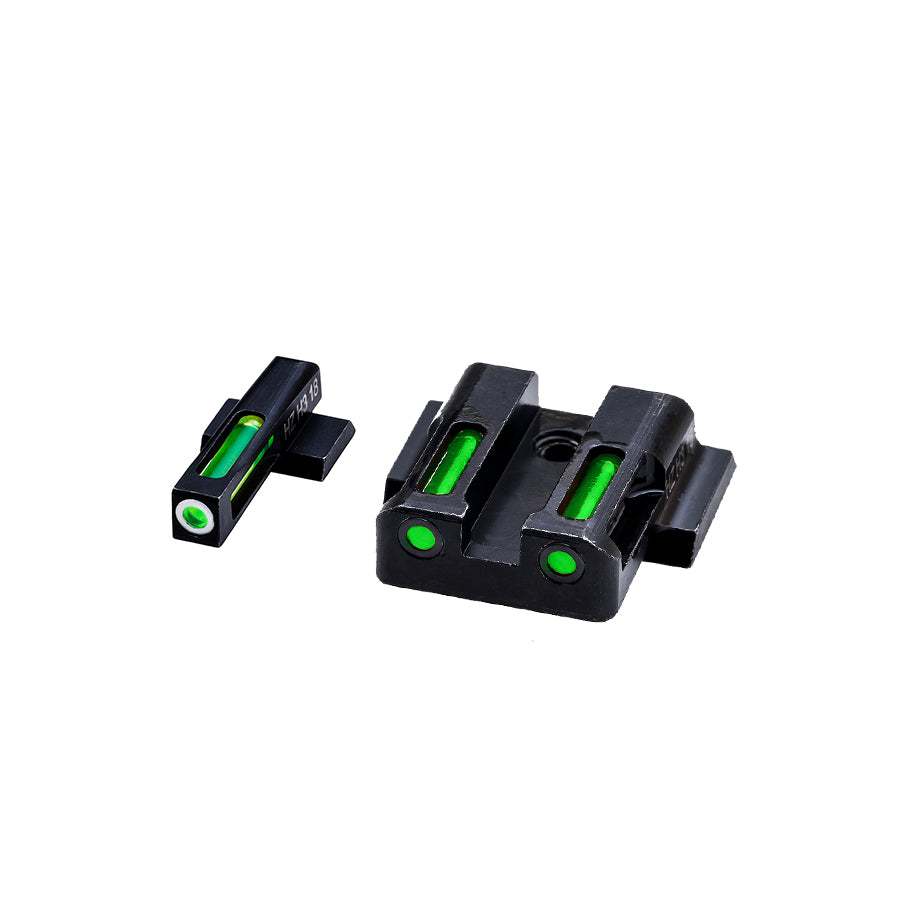 HIVIZ® LiteWave H3® Tritium / Fiber-Optic Sight - Smith & Wesson M&P