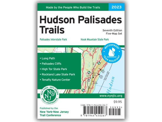 NYNJTC Hudson  Palisades Trail Map - 7th Edition